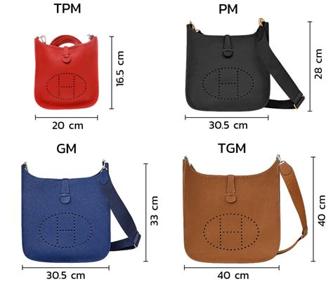 hermes evelyne tpm dimensions|hermes evelyne bag etoupe.